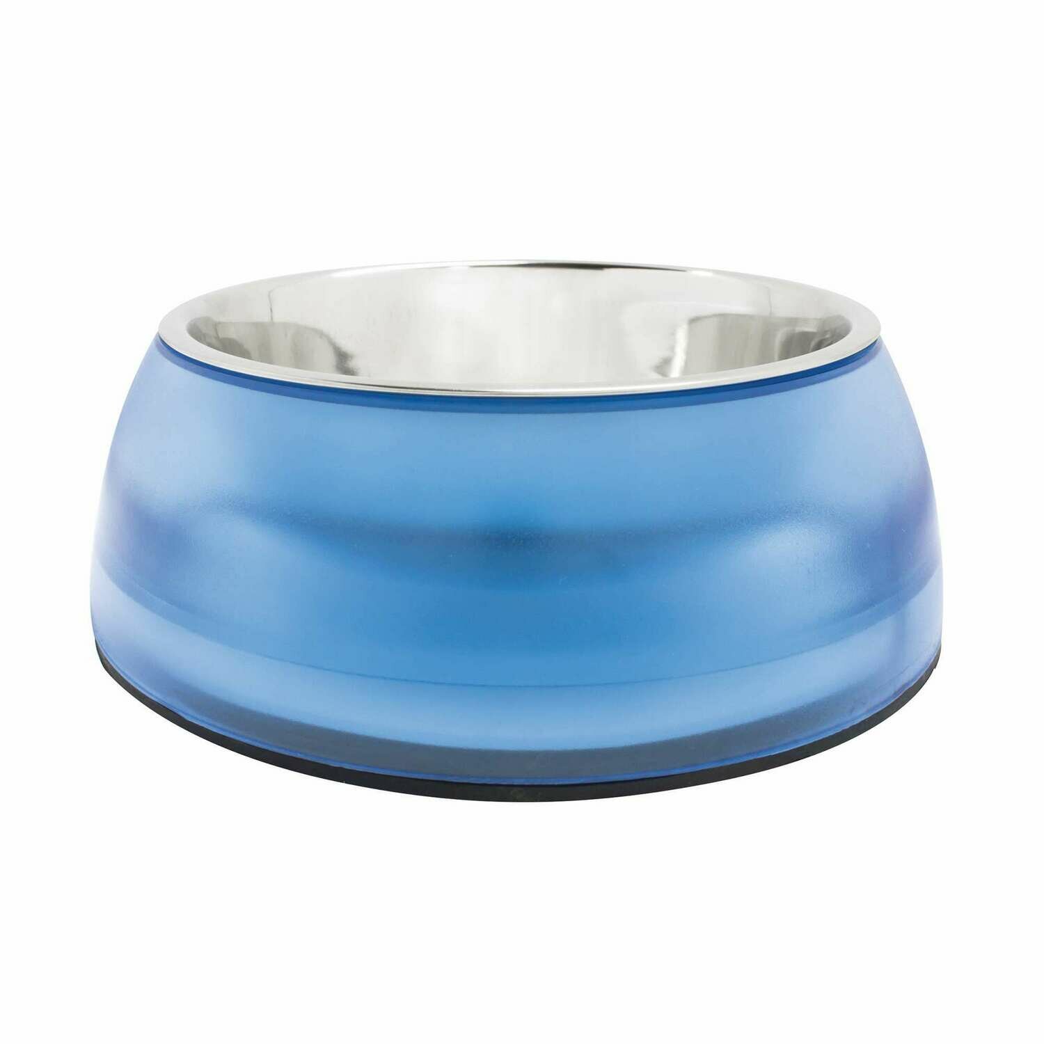 Comedero de acero inoxidable Azul Sky
