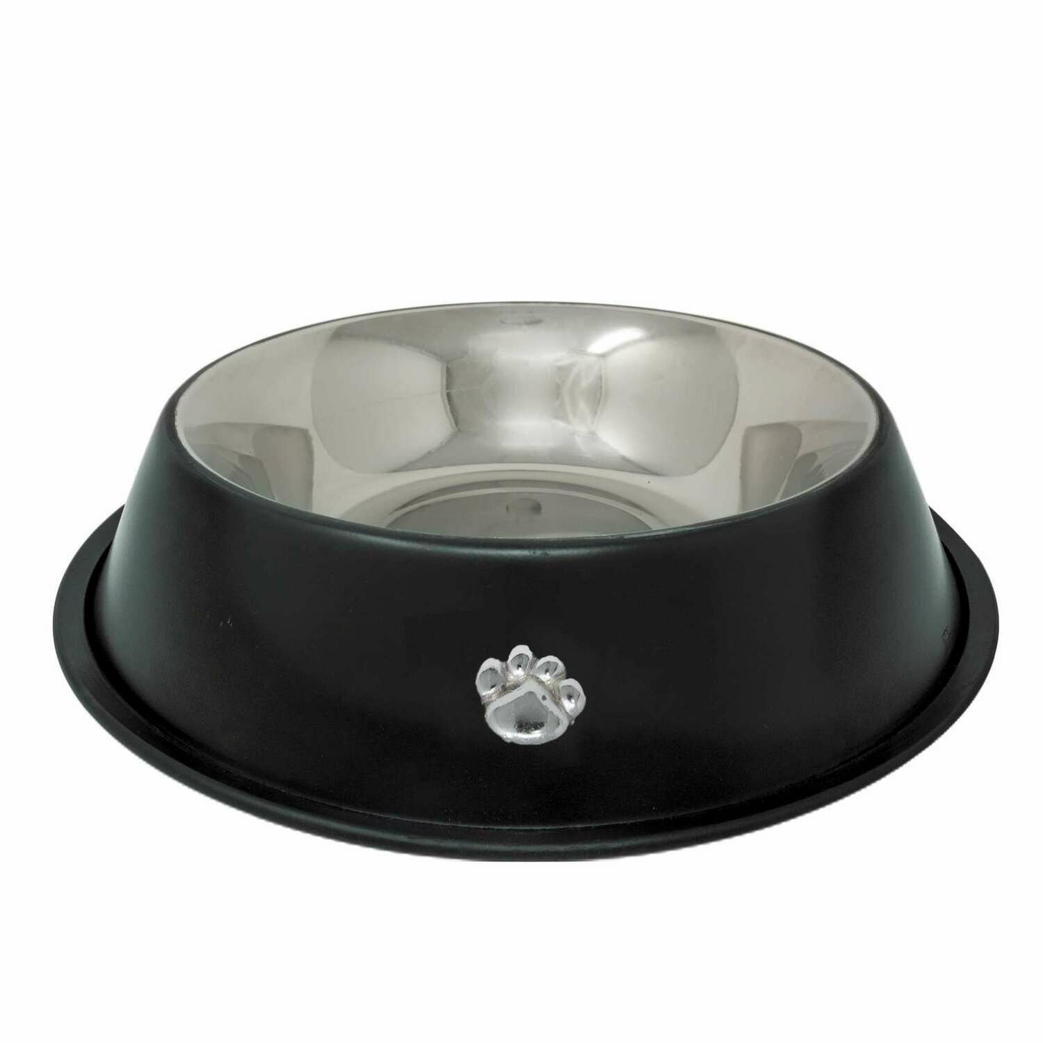 Comedero de acero cromado Huella