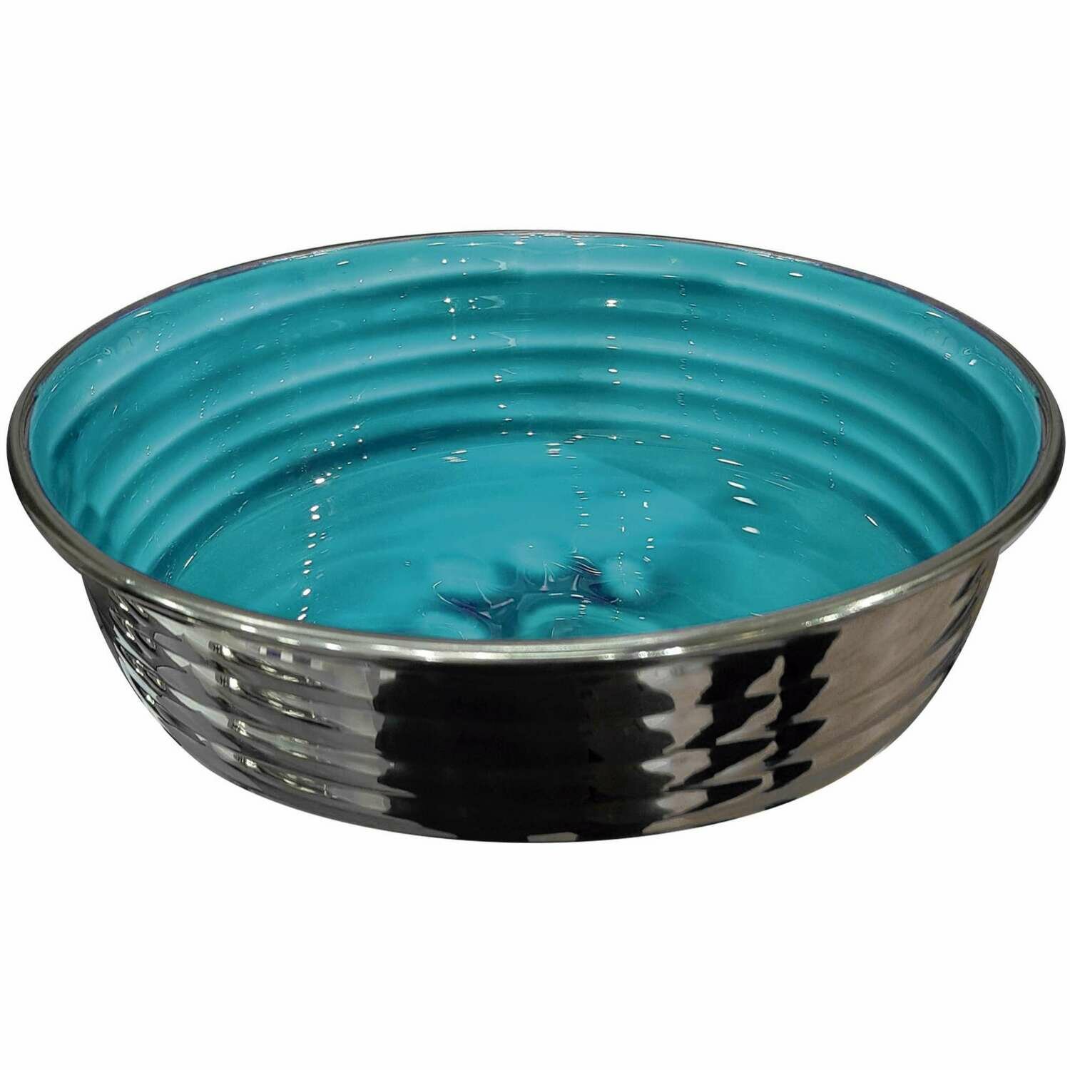 Comedero antideslizante interior celeste