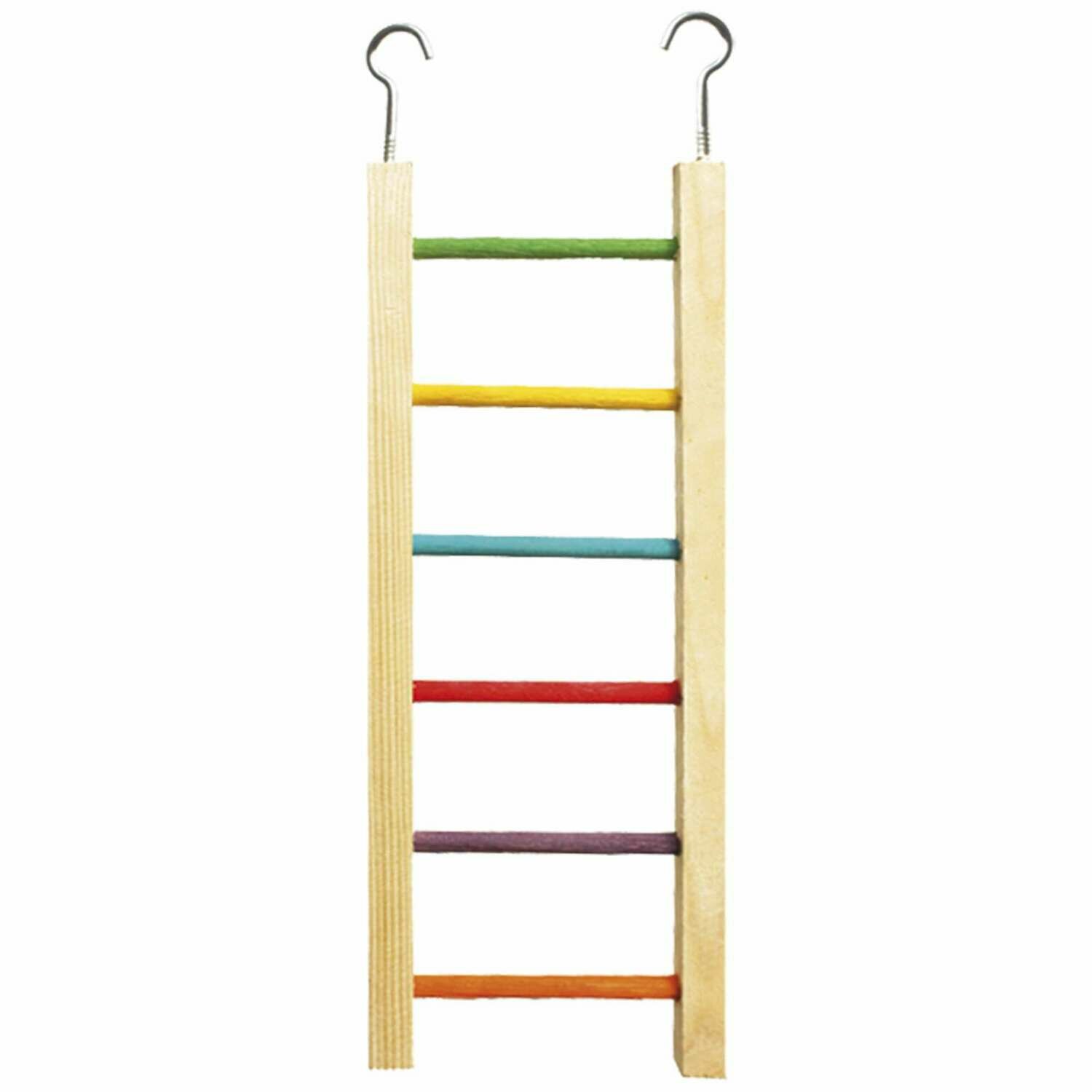 Juguete Escalera de color para pájaros Juguete Escalera de color para pájaros