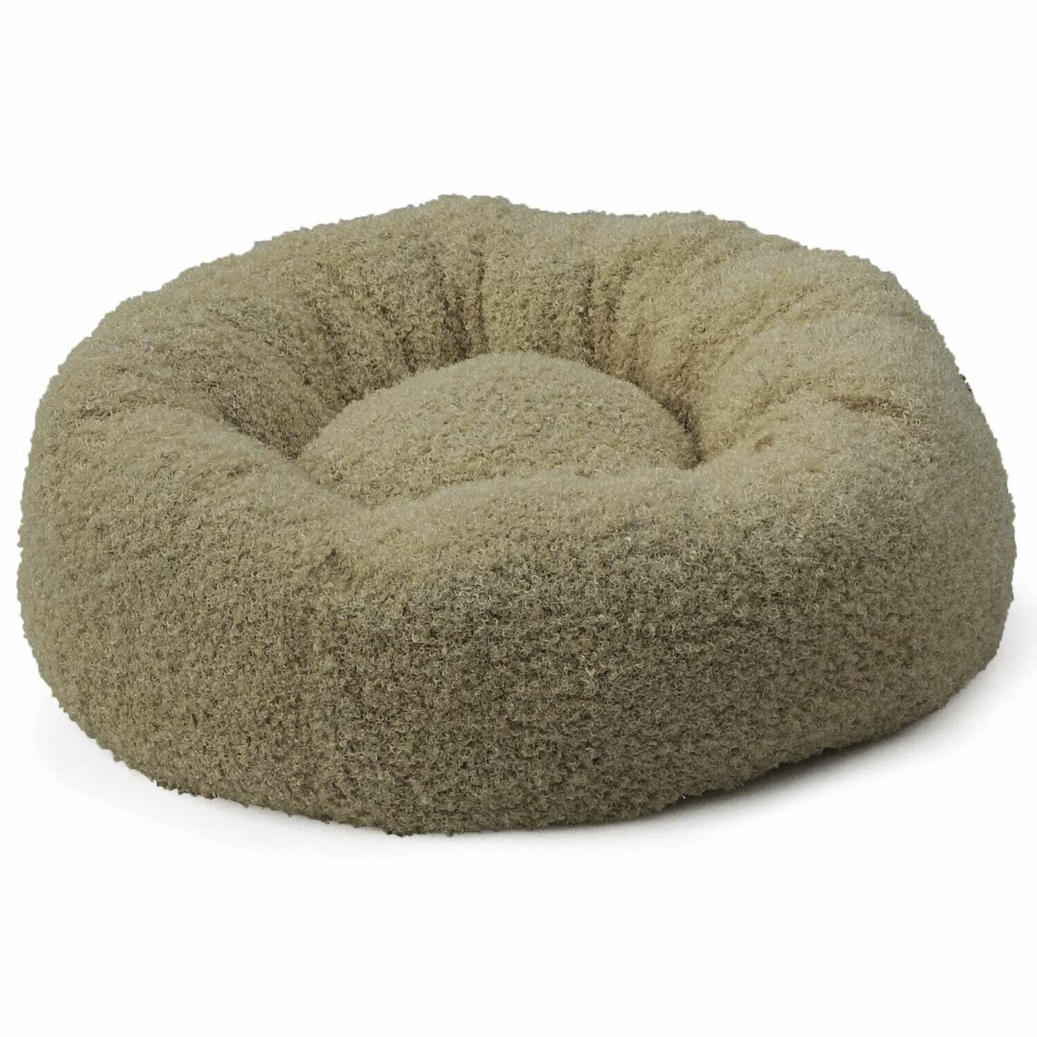 Cuna Fur redonda beige DREAM