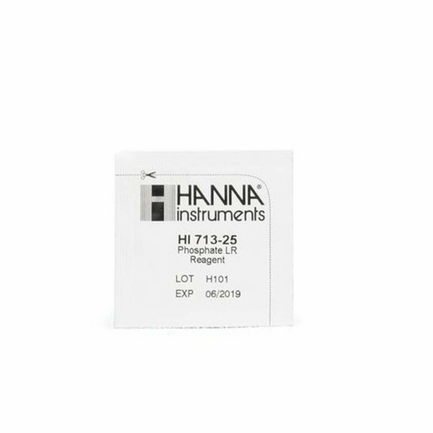 Reactivo Fosfatos rango bajo (0 a 2,50 PPM) 25 test HANNA Reactivo Fosfatos rango bajo (0 a 2,50 PPM) 25 test HANNA