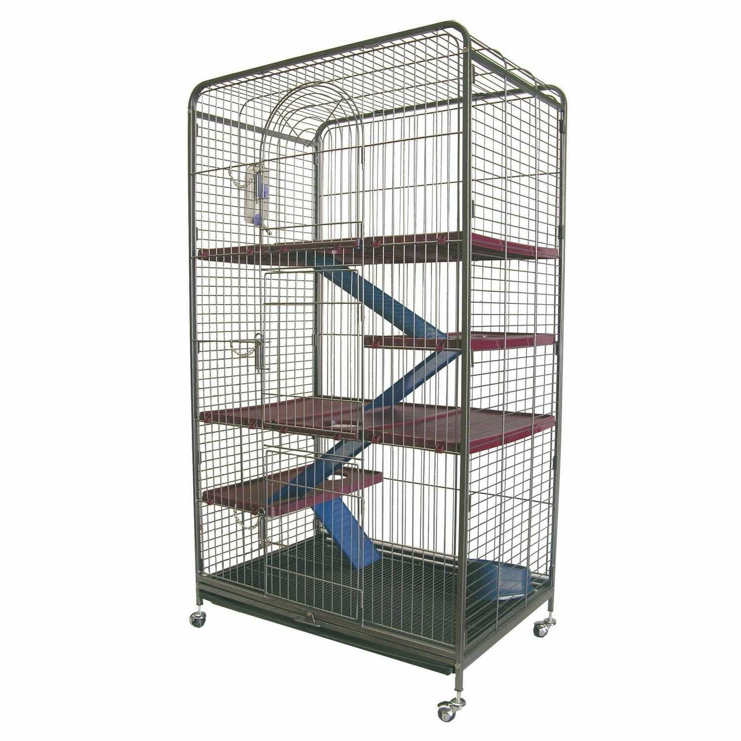 Jaula para hurones, chinchillas y otros roedores