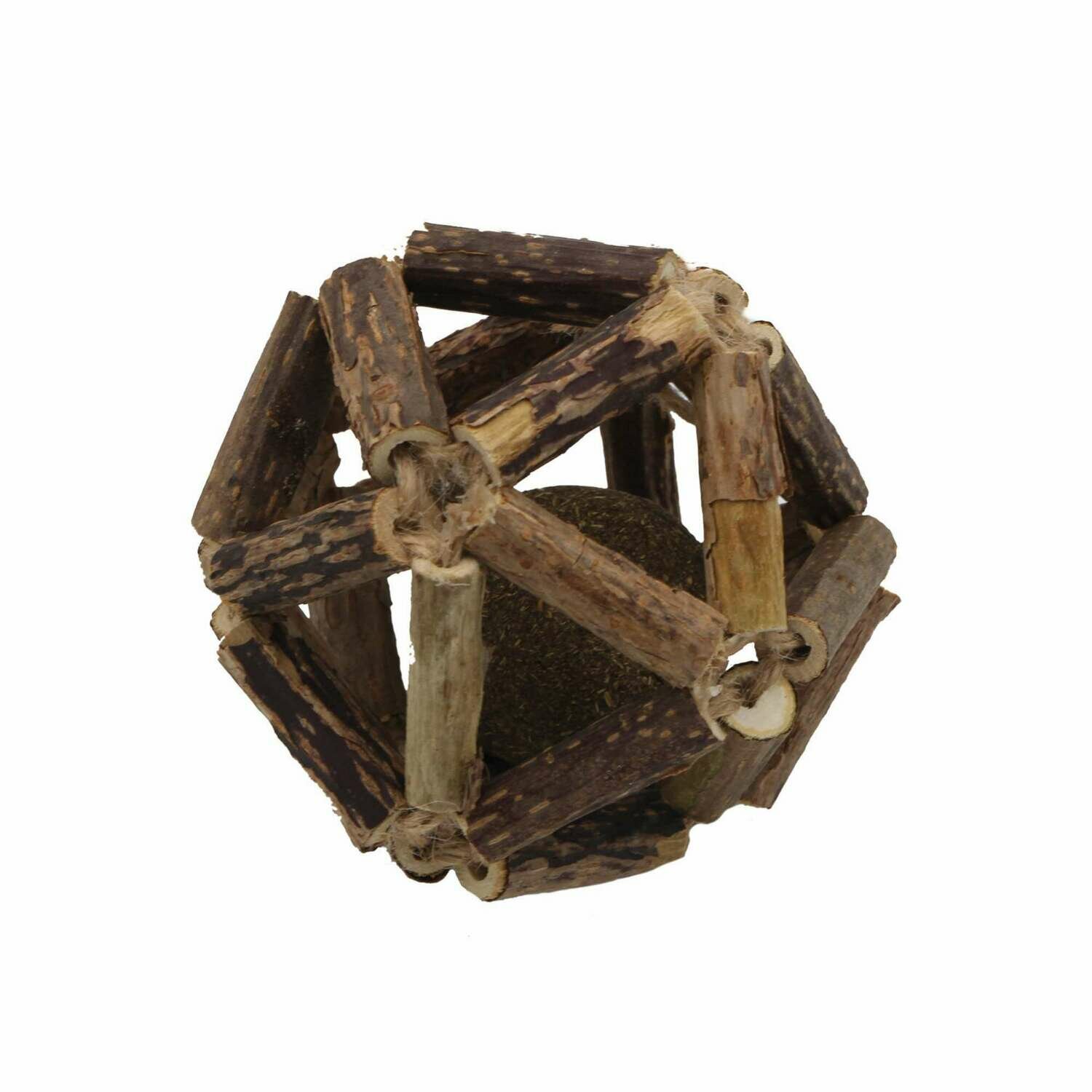 Juguete natural de matatabi poliédrico para gatos