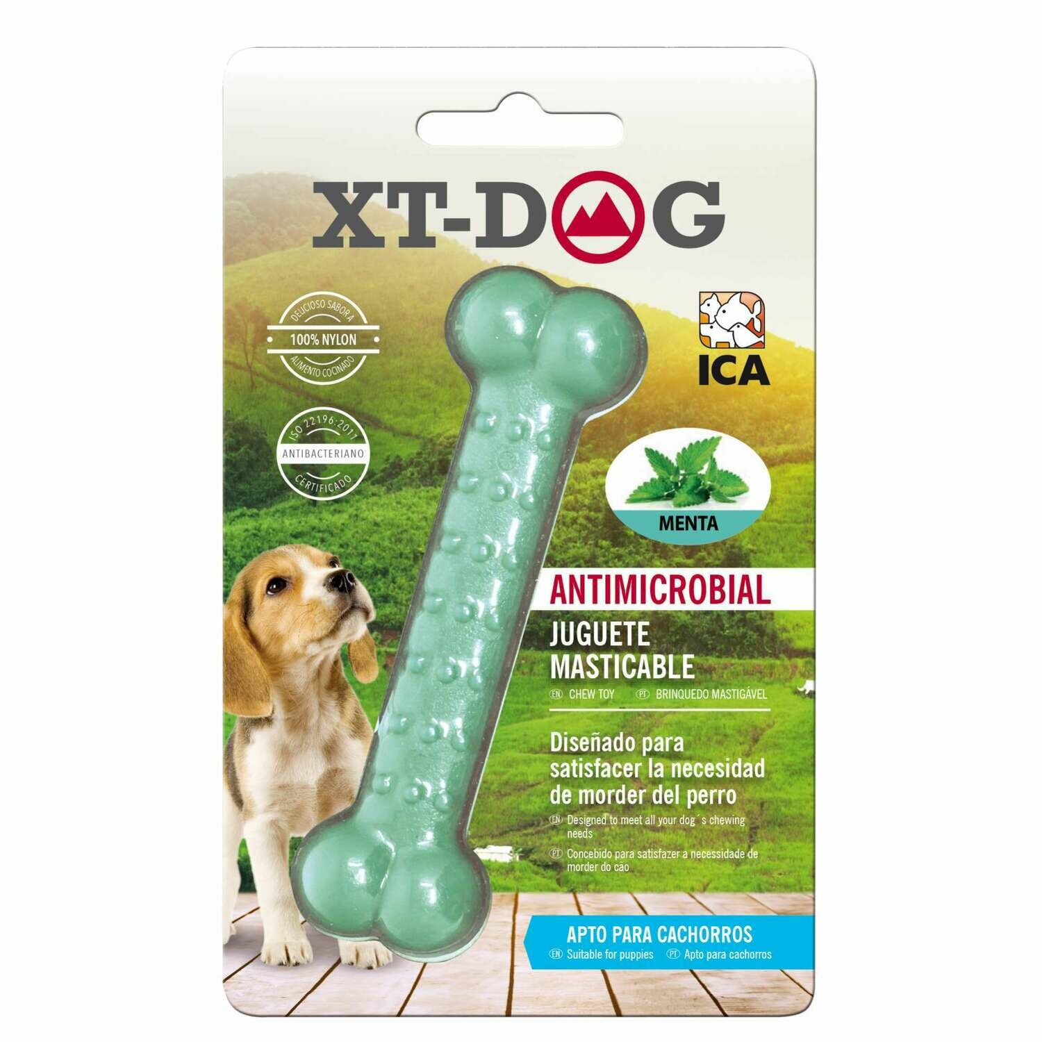 Huesito Dental Bone Nylon Menta de XT-DOG Huesito Dental Bone Nylon Menta de XT-DOG