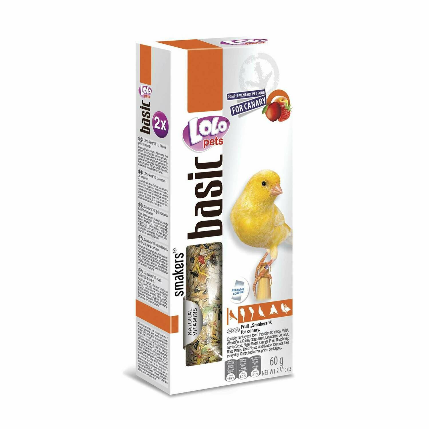 Barritas de frutas para canarios Barritas de frutas para canarios "LOLO"