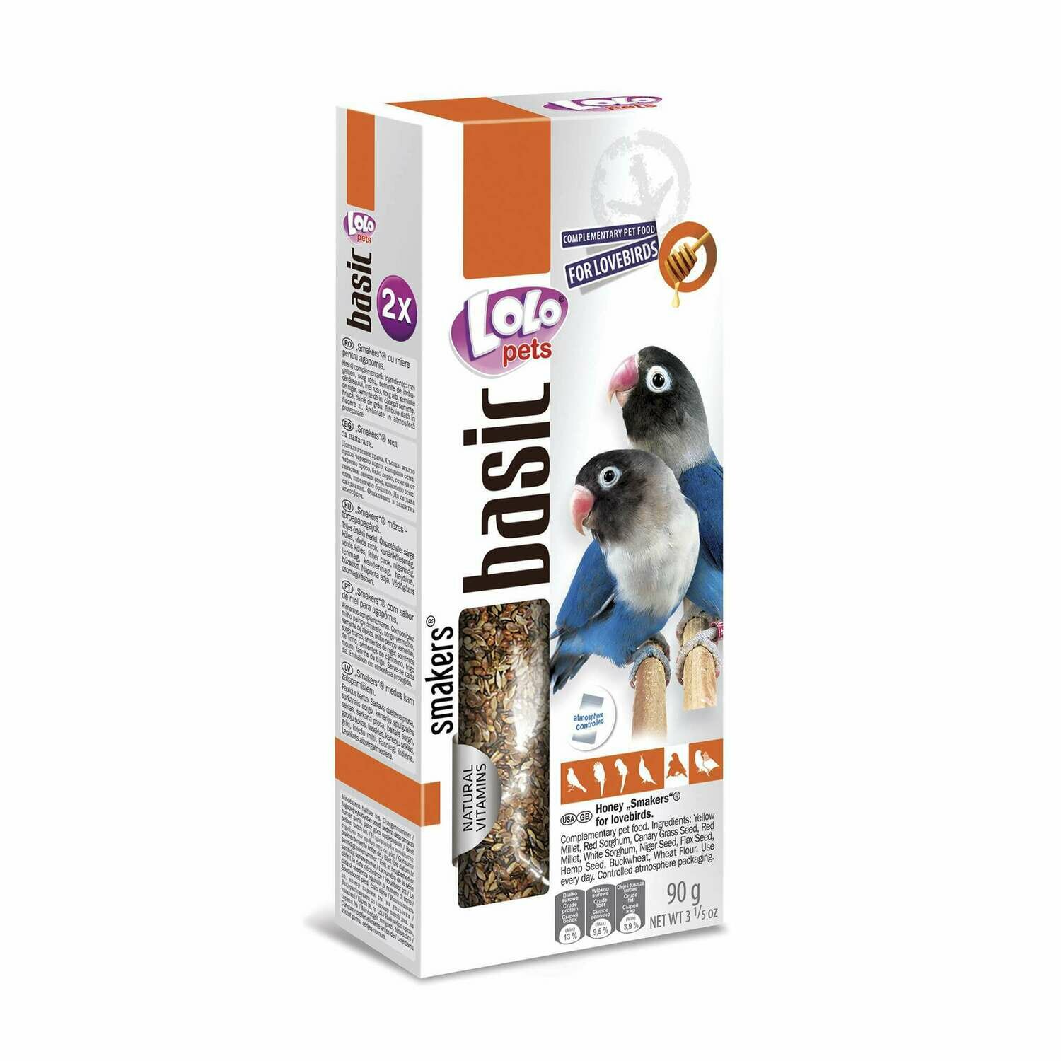 Barritas de miel para agapornis "LOLO"