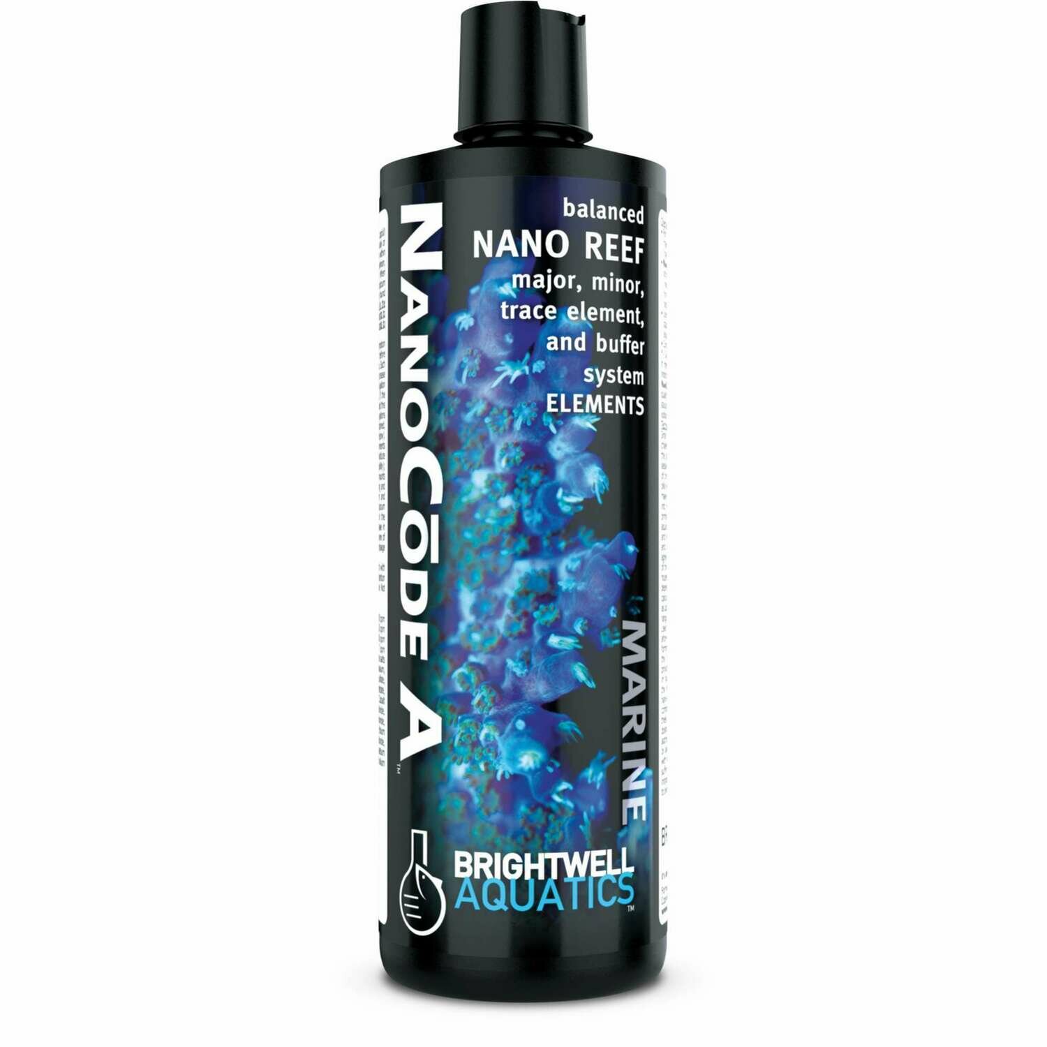 Solución calcio, magnesio y trazas para nano reef: NanoCode A de BRIGHTWELL AQUATICS