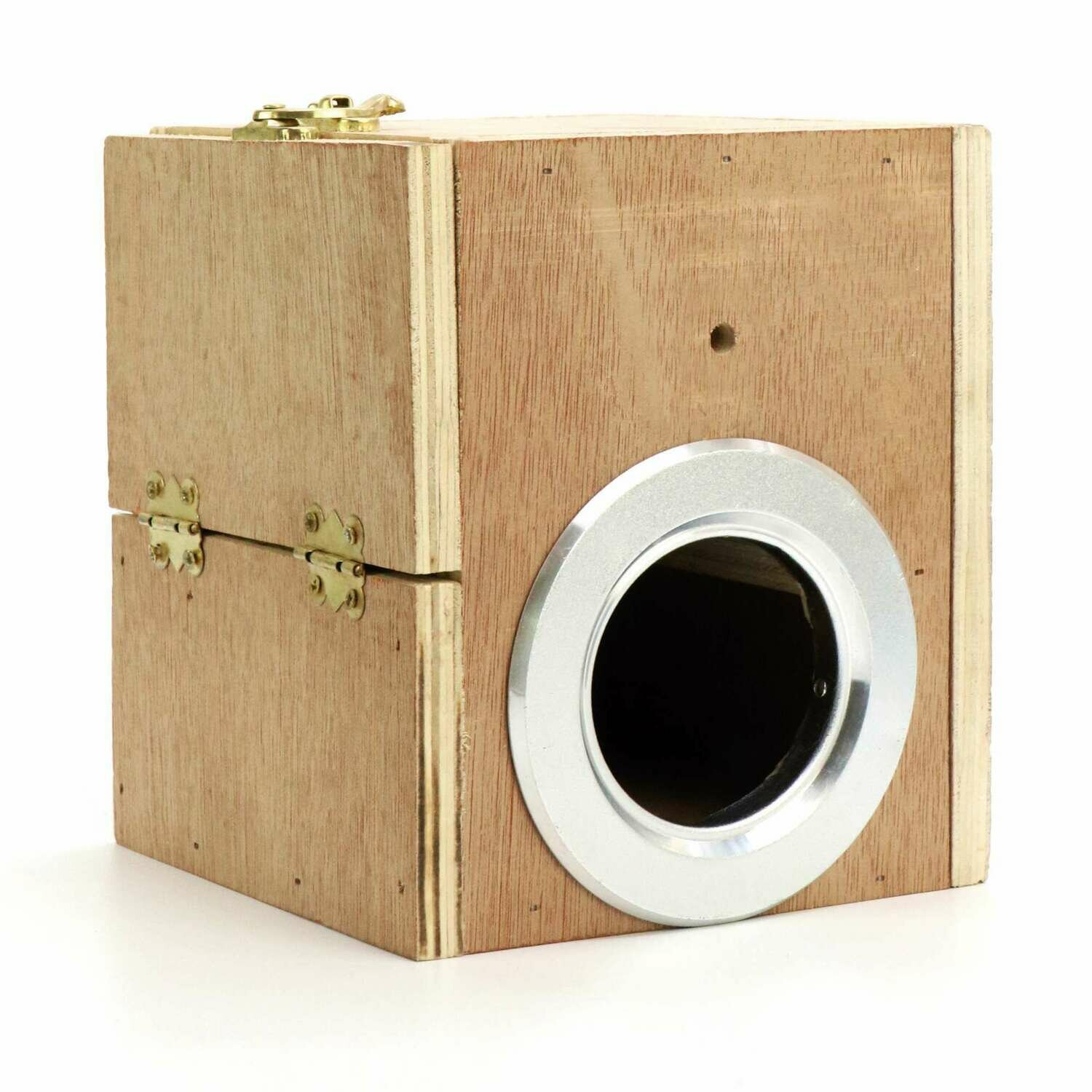 Nido de madera para exóticos