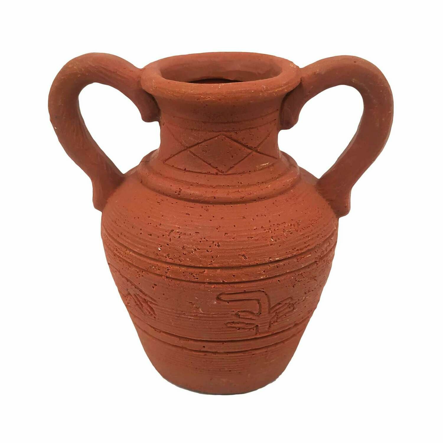 Ornamentos jarra de 2 asas con detalles de ICA