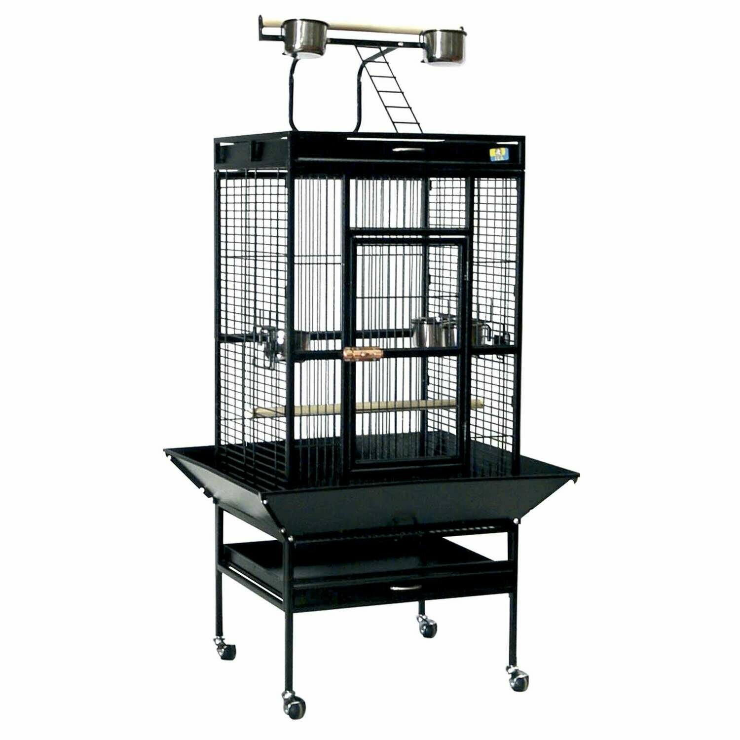 Jaulas PARQUE con pie exterior para pájaros