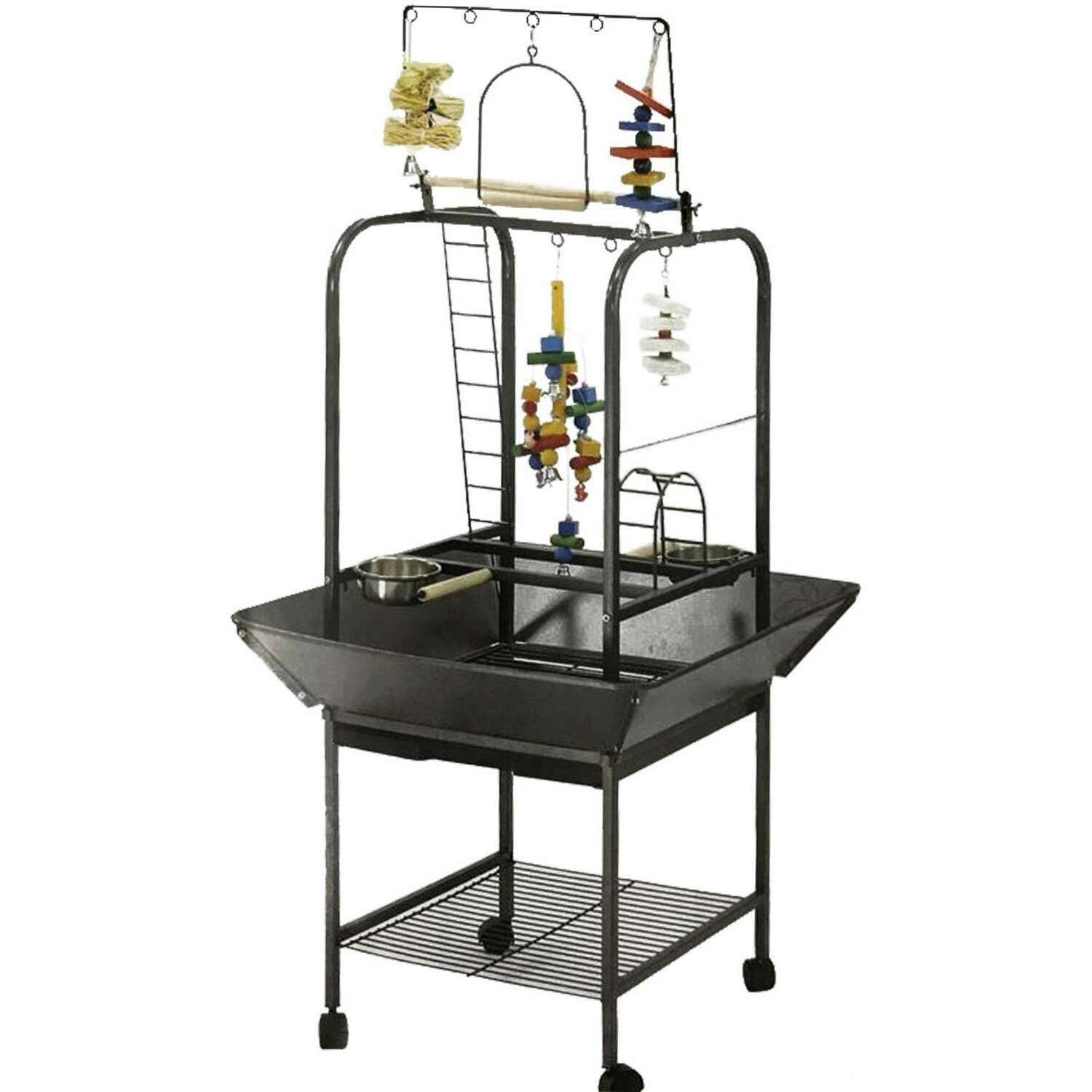 Parque de juego para loros