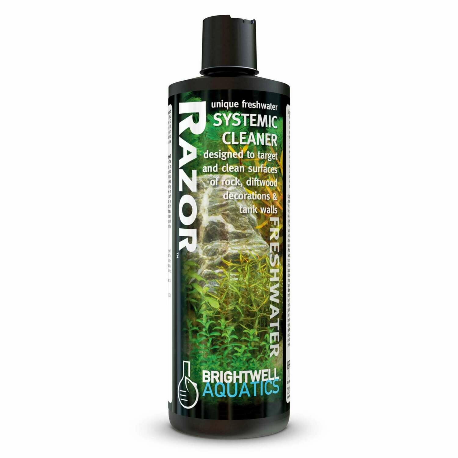 Limpiador sistémico de superficies: Razor Freshwater de BRIGHTWELL AQUATICS