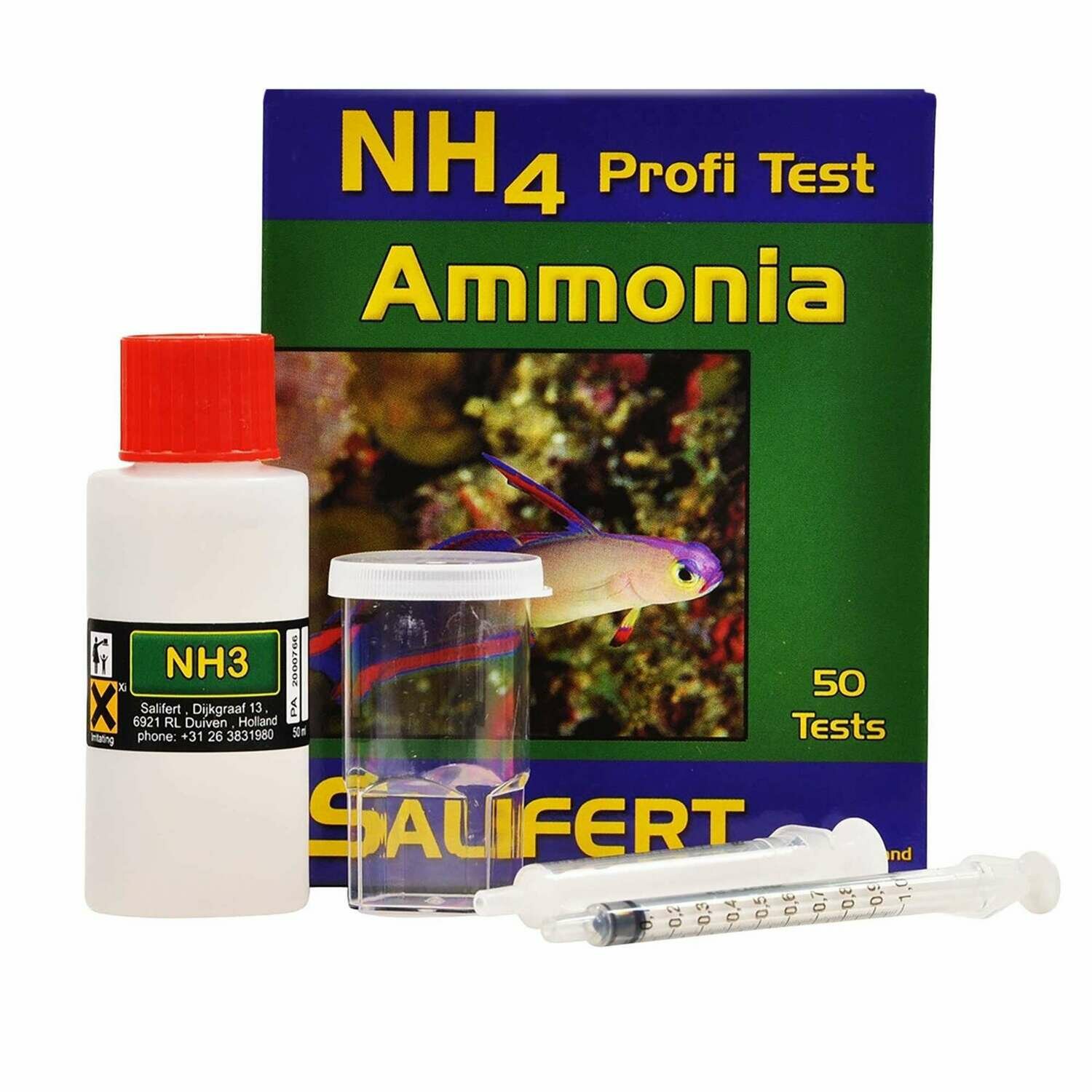 Test de amoníaco (NH4) Salifert
