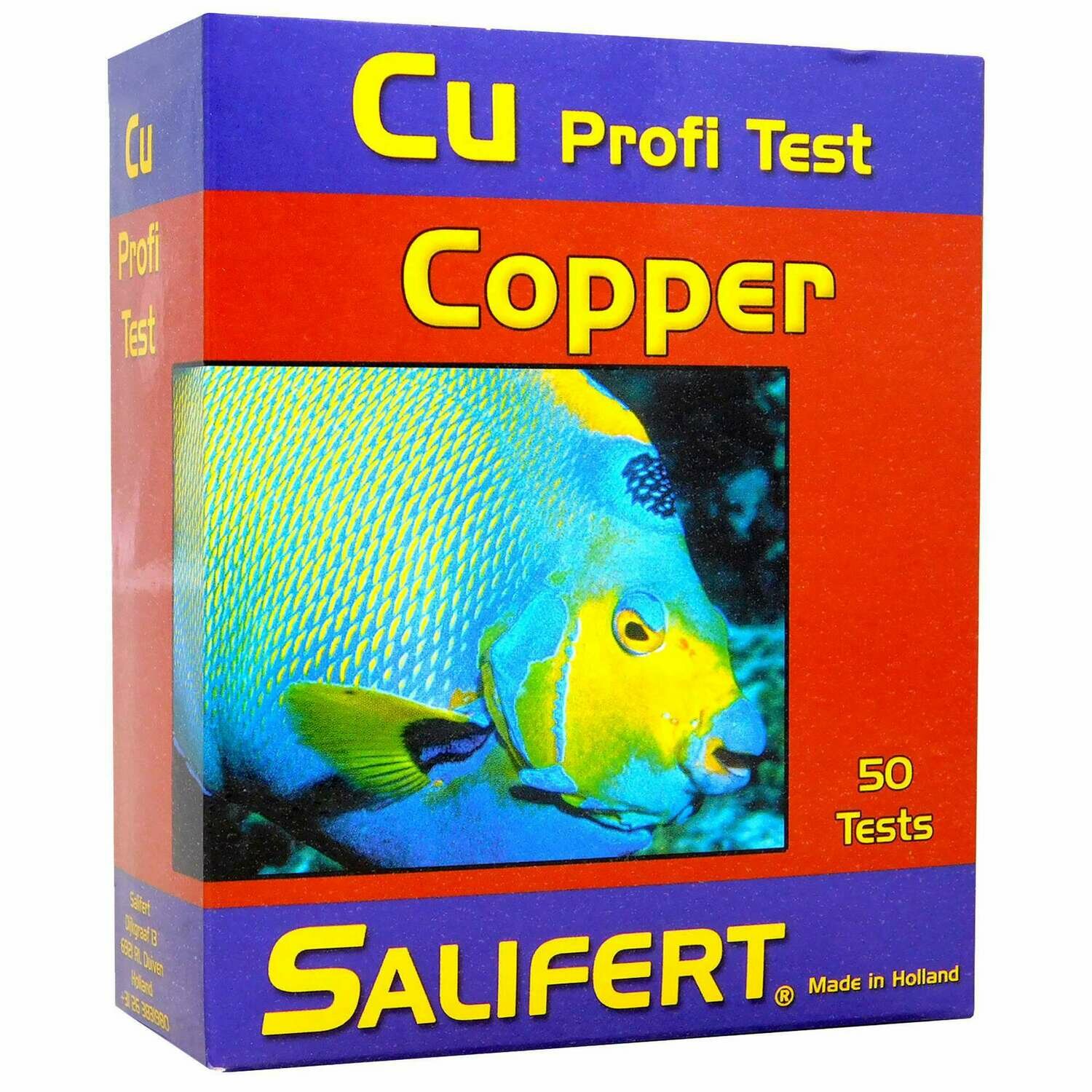 Test de cobre (CU) Salifert