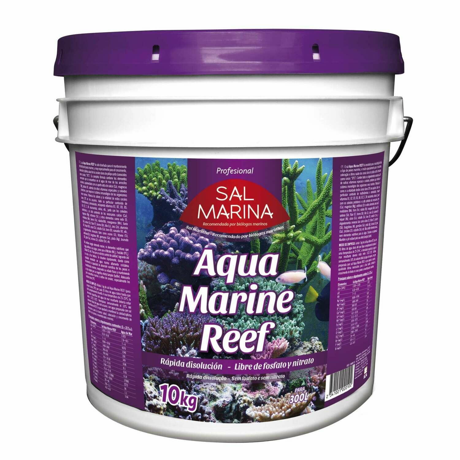 Sal marina AQUA MARINE 10 KG