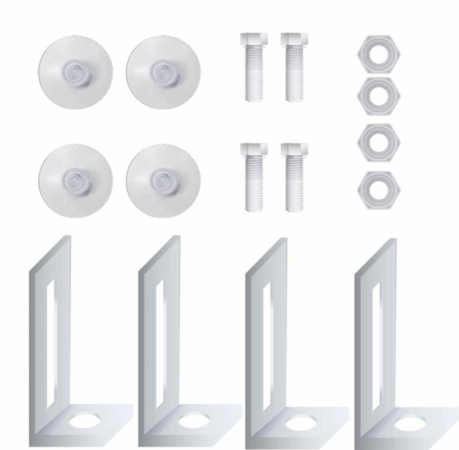 Kit fijación divisor de acuarios