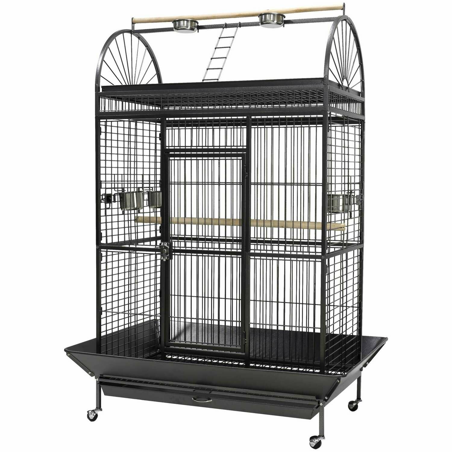 Jaula YACO 4 Negra para loros