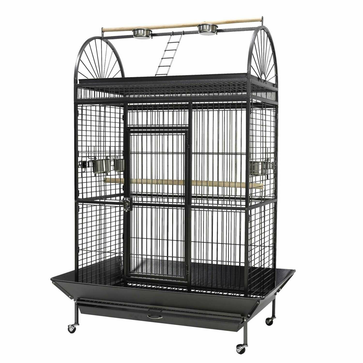 Jaula YACO4 Gris para loros