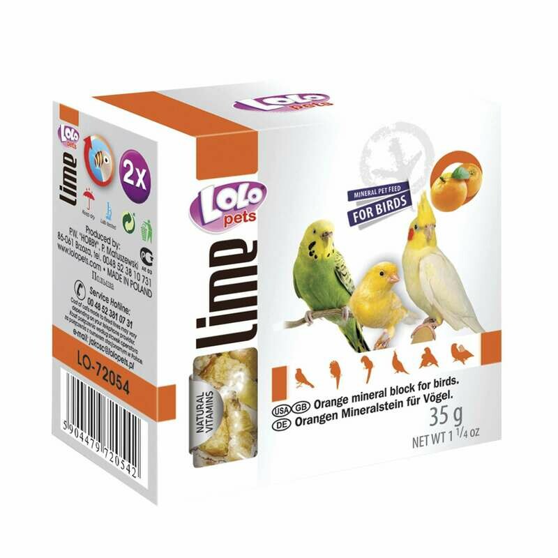 Bloque mineral de naranja "LOLO"