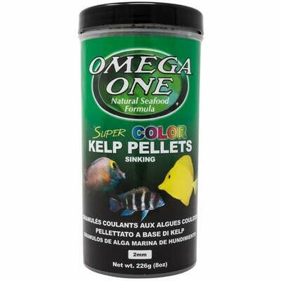 Pellets super COLOR veggi kelp de OMEGA ONE