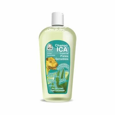 Champú para piel sensible con Aloe Vera para perros