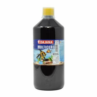 Tratamiento contra bacterias, protozoos y hongos: MULTICURE de DAJANA 1 LITRO
