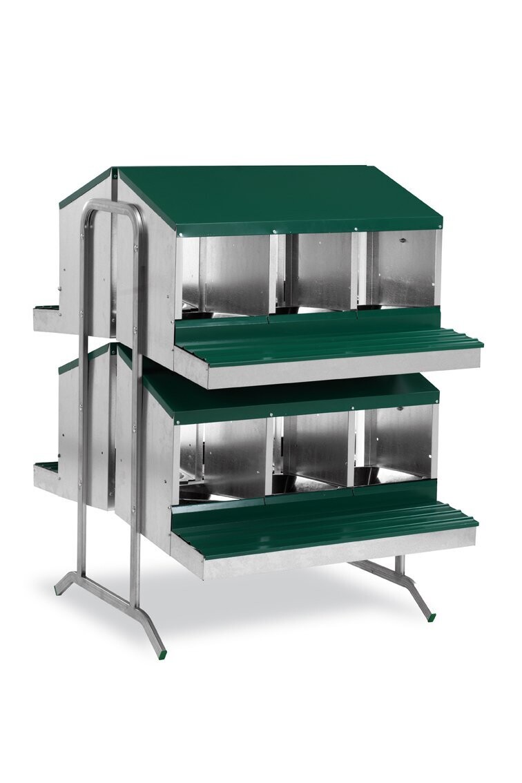 BATERIA PONEDEROS CON CUBETA - 12 DPTOS.