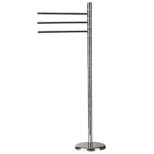 Toallero Maurer Suelo Inoxidable 3 Barras Giratorias.