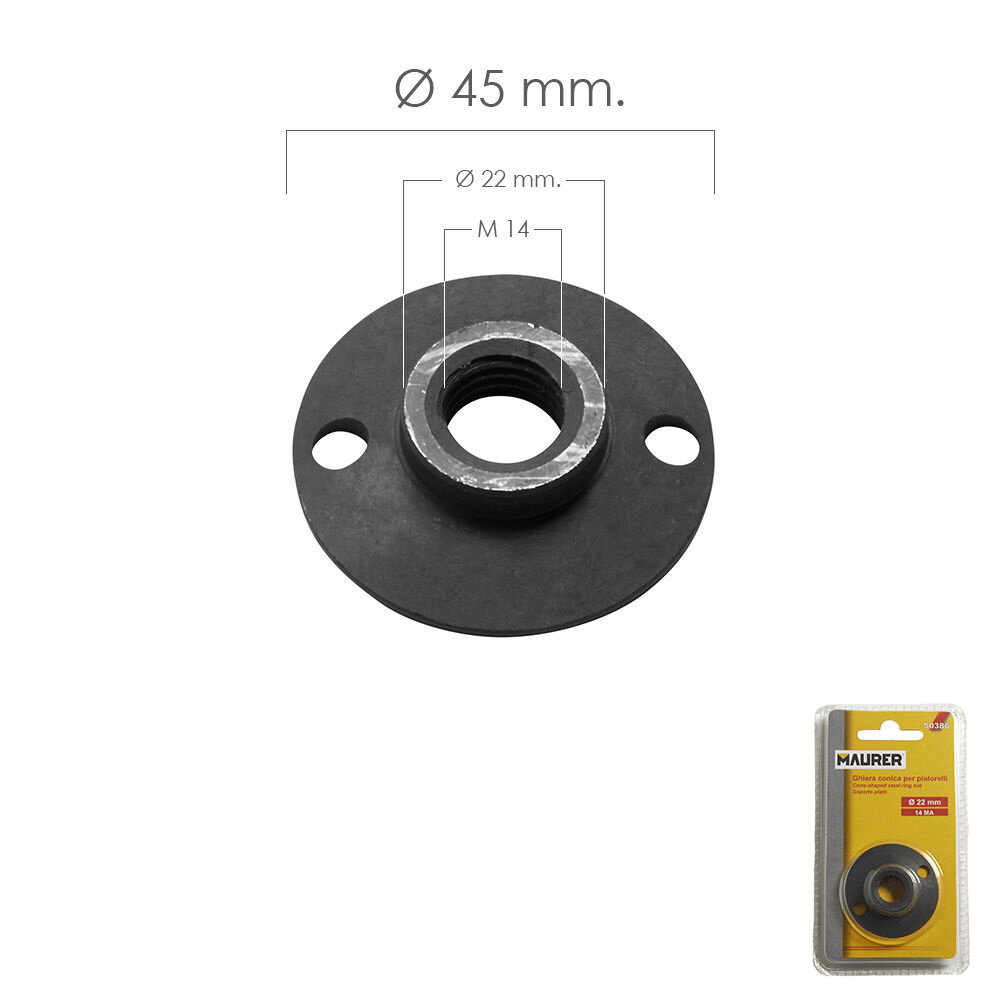 Fresa Vaciadora HSS � 16 mm. Para Taladro / Fresadora