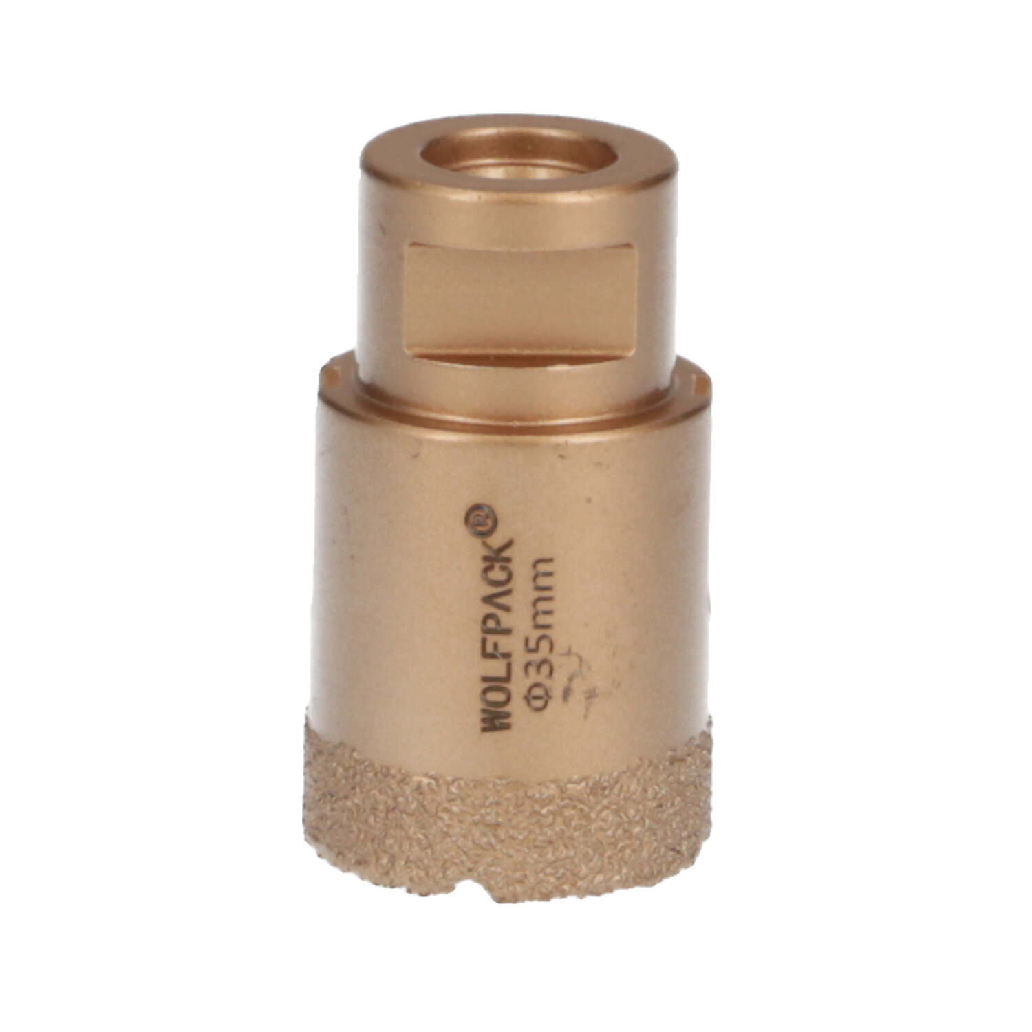 Corona Diamante Para Amoladora � 35 mm. Conexi�n Rosca M14. Corte Seco