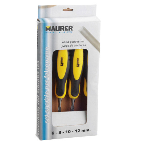 Juego De Gubias Maurer 1/2 Ca�a  4 Piezas(6-8-10-12)