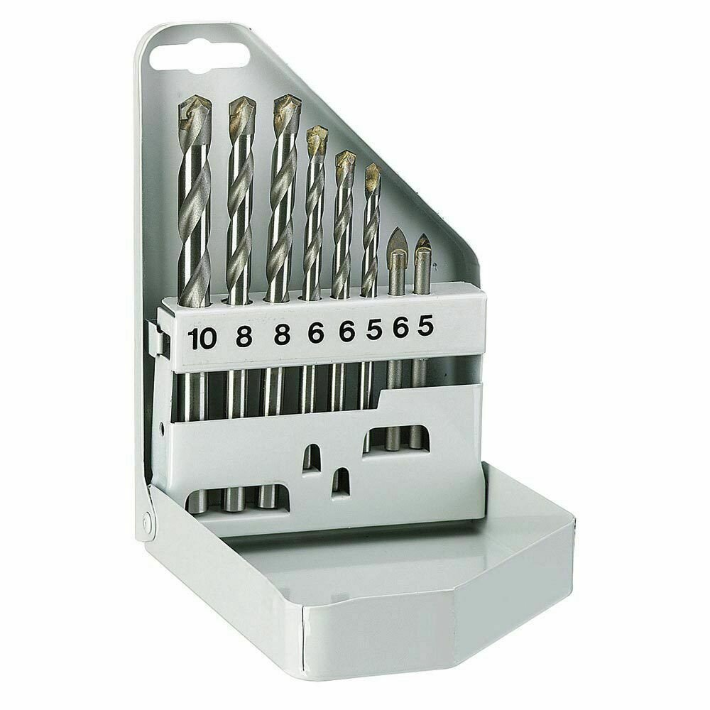 Estuche Brocas Alpen Ceramica / Cristal 8 Piezas Estuche Brocas Alpen Ceramica / Cristal 8 Piezas