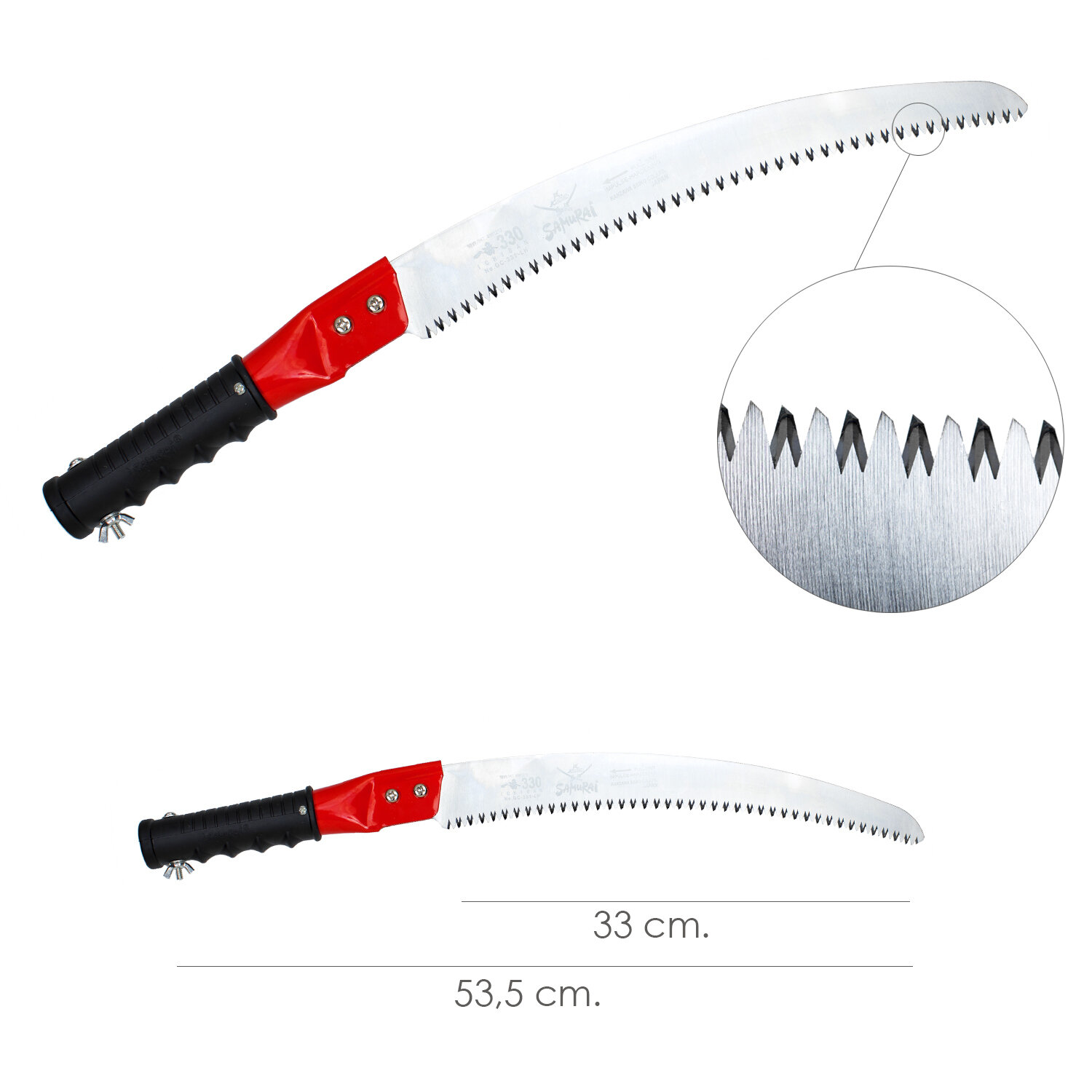 Serrucho Samurai GC Curvo Para Pertiga 330 mm. Serrucho Samurai GC Curvo Para Pertiga 330 mm.