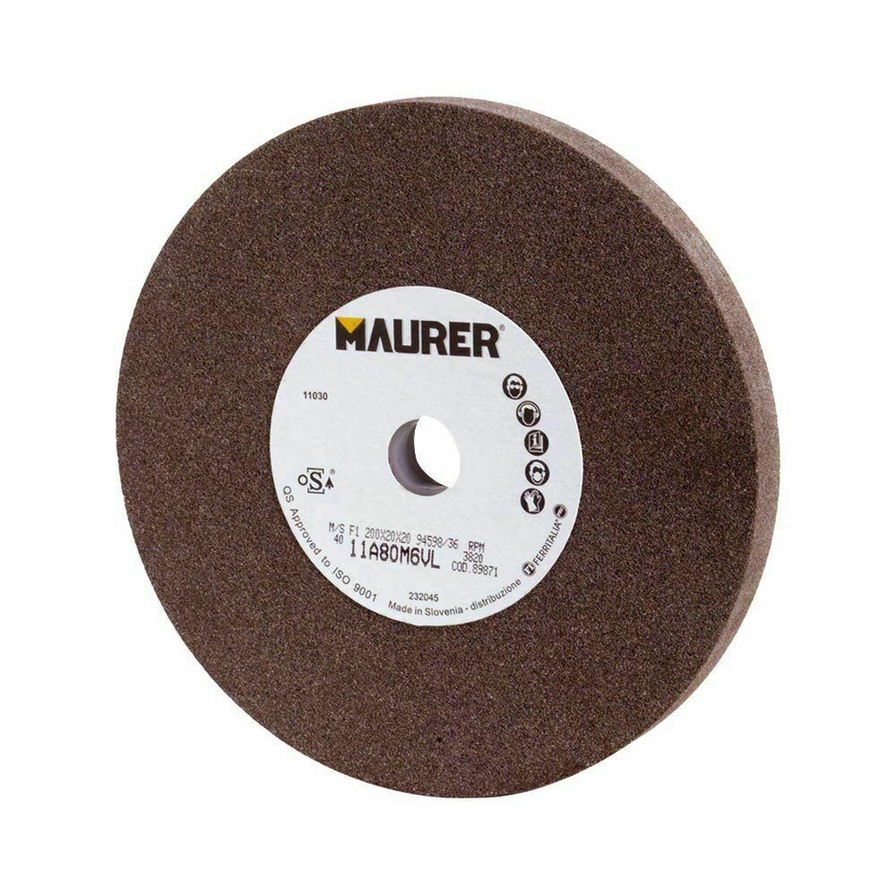 Muela Maurer Corindon 175x25x20 mm. Grano 60