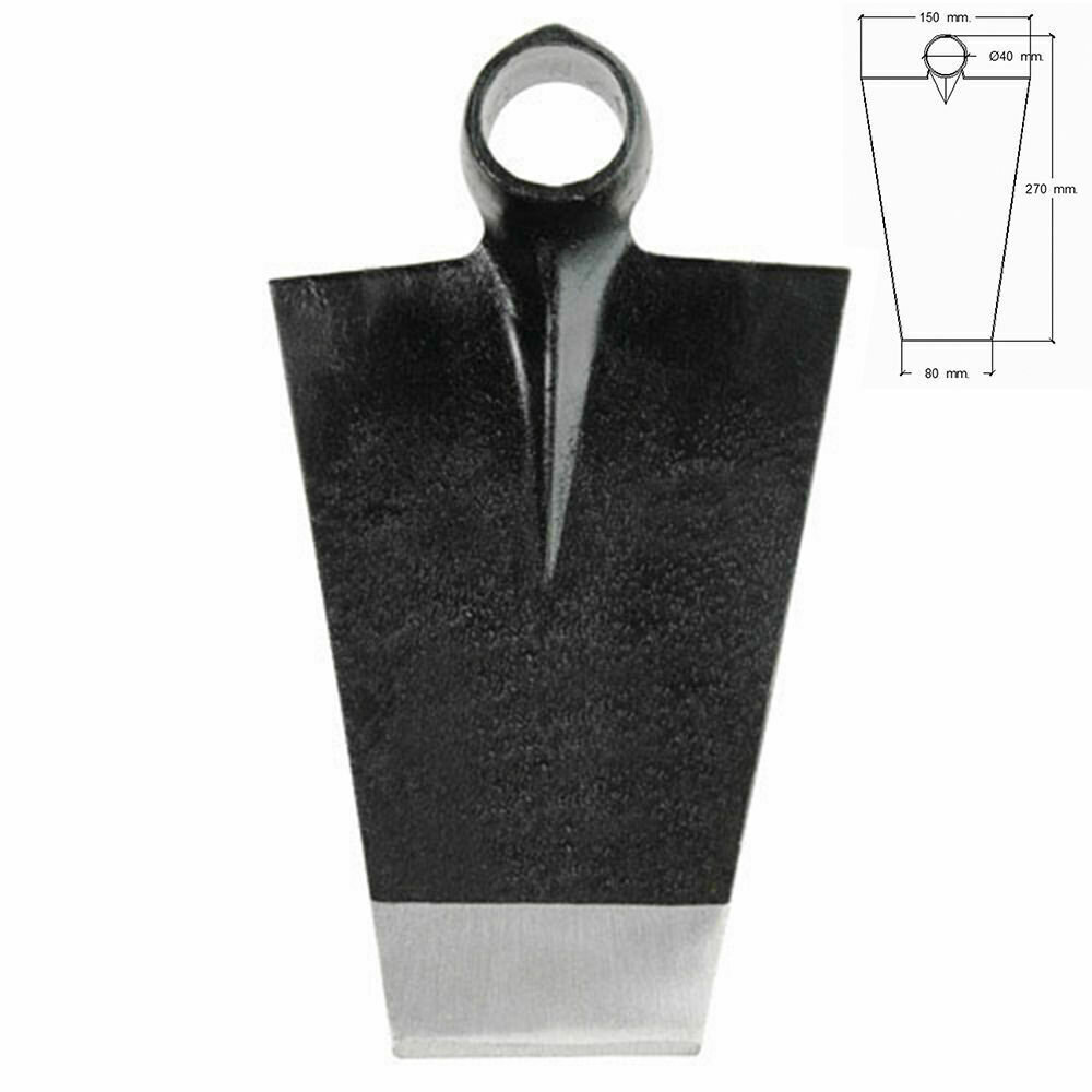 Azada Forjada Sin Mango 64/ 910 Gramos Azada Forjada Sin Mango 64/ 910 Gramos