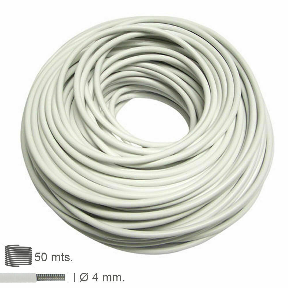 Gusanillo Espiral Visillo Forrado (Rollo 50 metros)