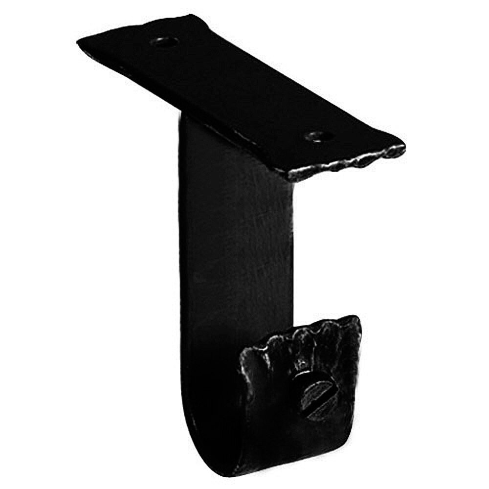 Soporte Techo Forja � 20 mm. Negro (Blister 2 Piezas)