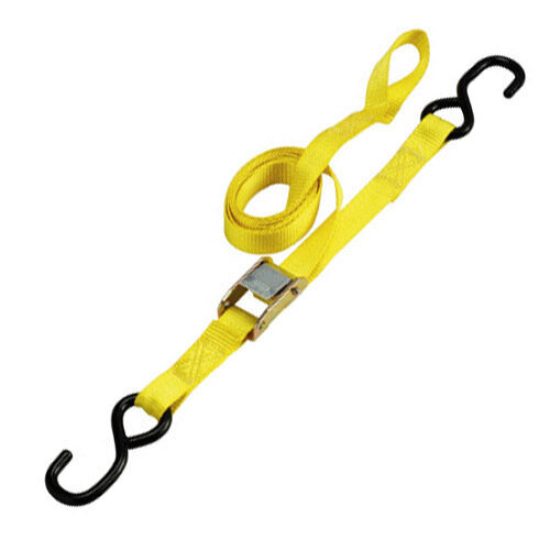 Trinquete Cinta De Amarre 25 mm. x 2 Metros Con 2 Ganchos (Blister 2 Piezas)