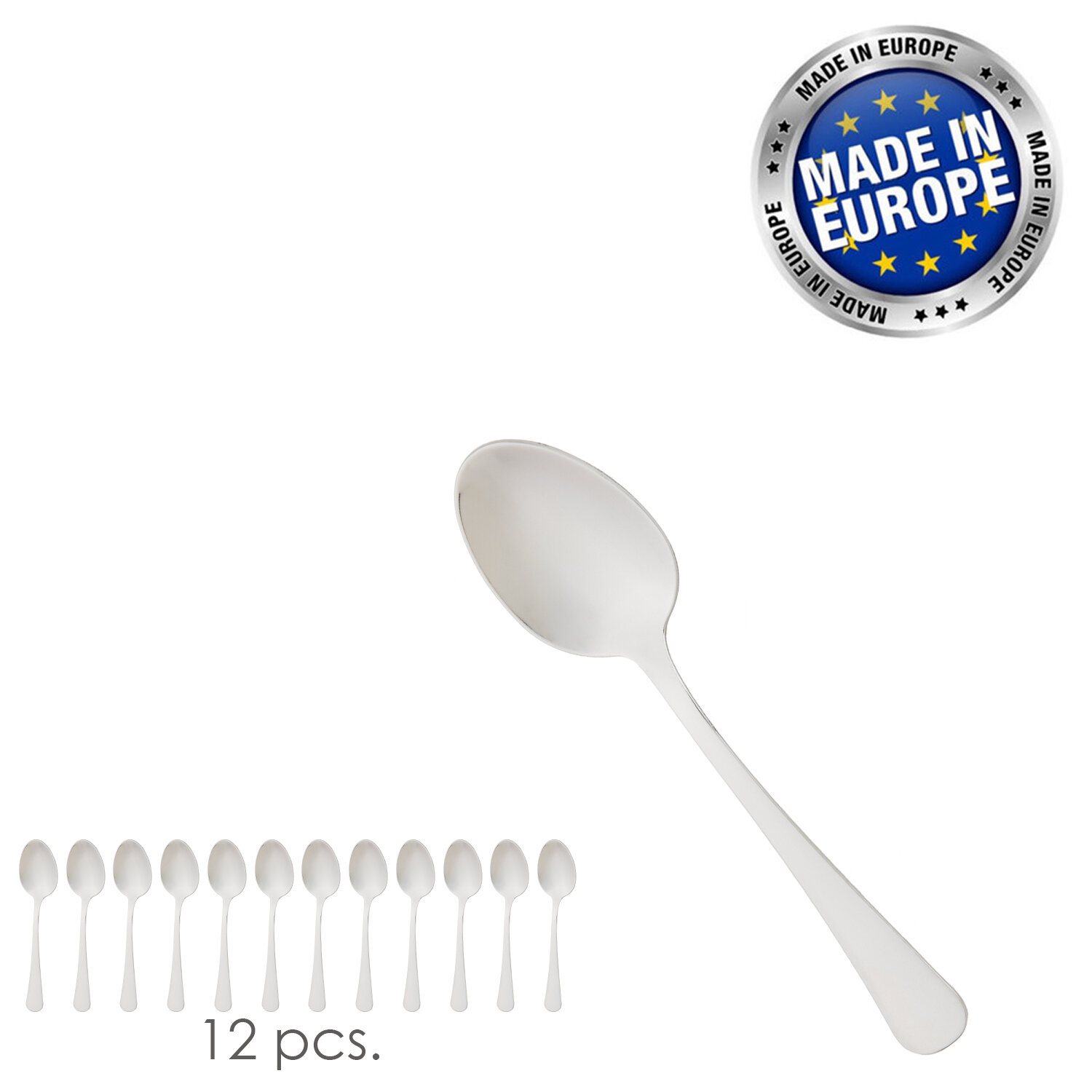 Cuchara Caf� y Postre Murano 140 mm.Caja 12 unidades