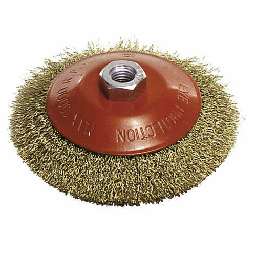 Cepillo Acero M14 Latonado Oblicuo 100x10 mm. Cepillo Acero M14 Latonado Oblicuo 100x10 mm.