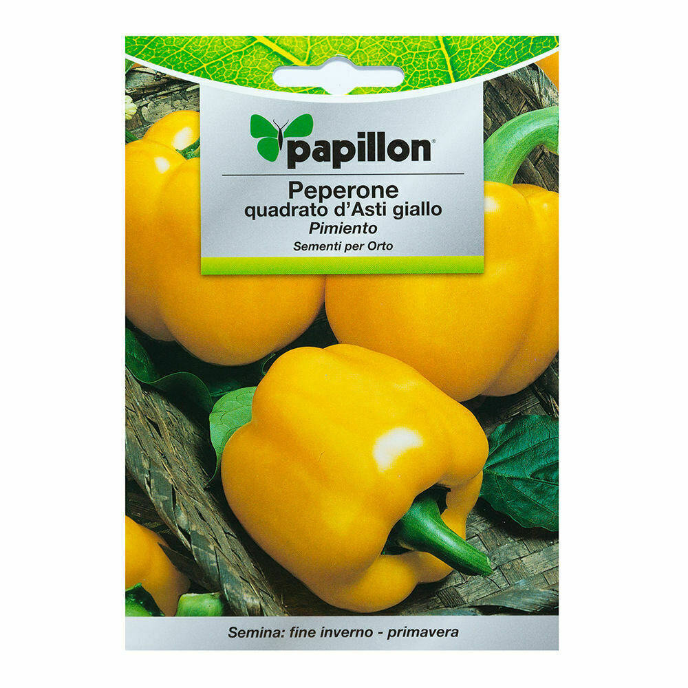 Semillas Pimiento Amarillo Cuadrado (1.5 gramos) Semillas Verduras, Horticultura, Horticola, Semillas Huerto.