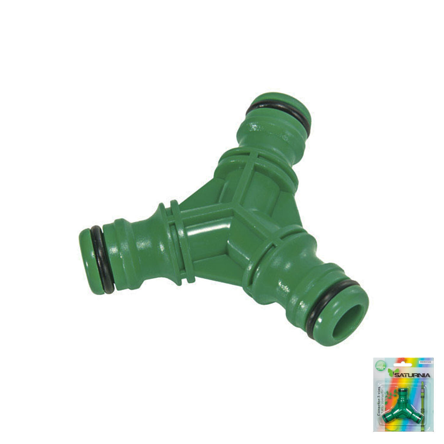 Conector Union Manguera Plastico Saturnia