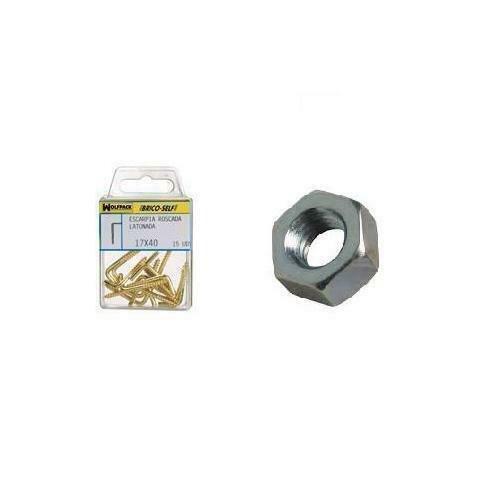 Tuerca Hexagonal Zincada M6  (30 unidades)