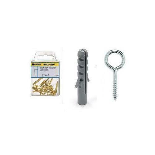 Taco N� 5 Con Hembrillas Cerradas 18x50 mm. 8 unidades