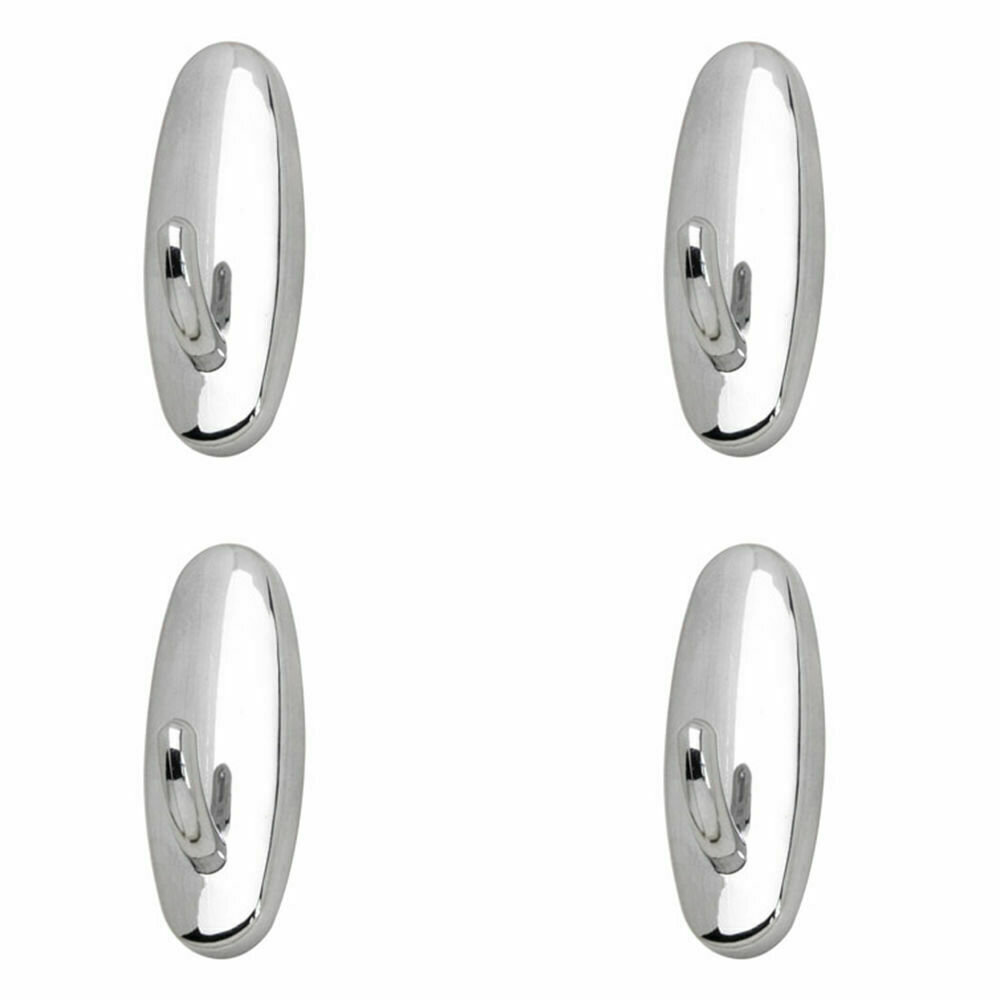 Colgador Oryx  Cromo Peque�o (Blister 4 Unidades) Adhesivo