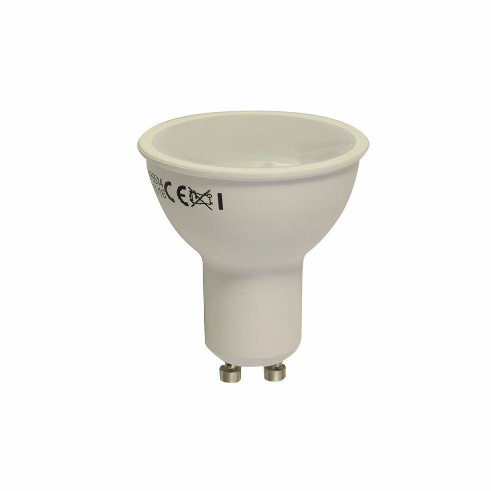 Bombilla Led Dicroica GU10 6 W. - 35 W. 420 lumenes. Luz fria. (6500�K).