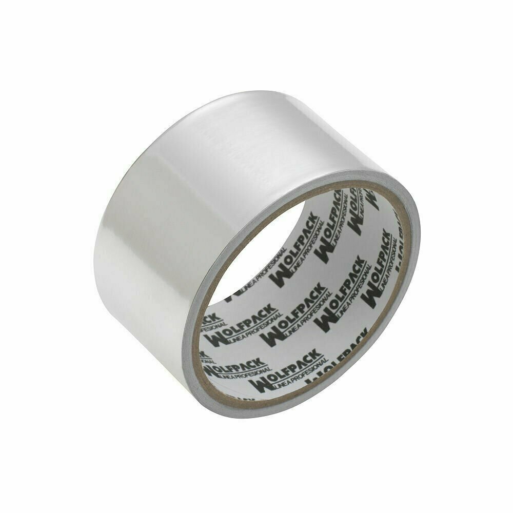 Cinta Adhesiva Aluminio 48 mm. x  45 m. 66 micras