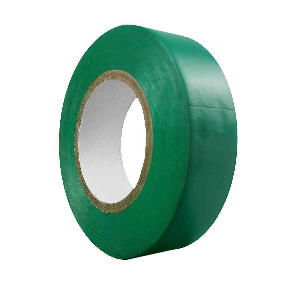 Cinta Aislante 20 m. x 19 mm. Verde Uso dom�stico
