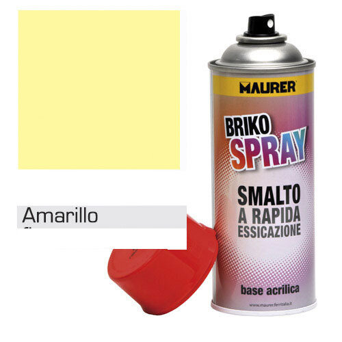 Spray Pintura Amarillo Claro Trafico 400 ml.